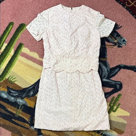 VINTAGE DRESS HANDMADE MINI - Picture 1 of 9